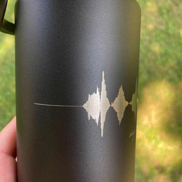 Simply Blessed Soundwave 22oz Water Bottle - Picture 11 of 12